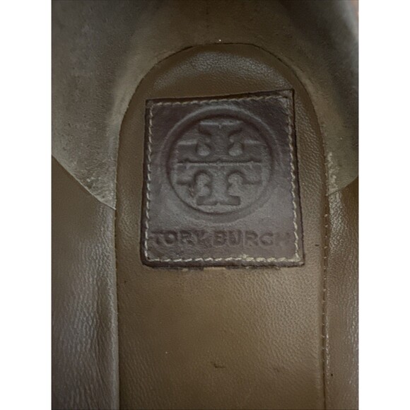 TORY BURCH Reva Carmel Color Ballet Flat/Nappa Leather Size 8.5 Preloved - Picture 2 of 6